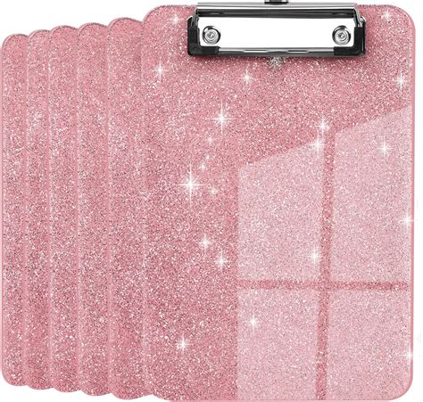 glitter clipboard